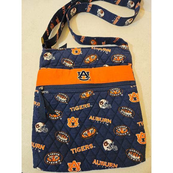 Auburn tigers crossbody fabric purse - Picture 2 of 6